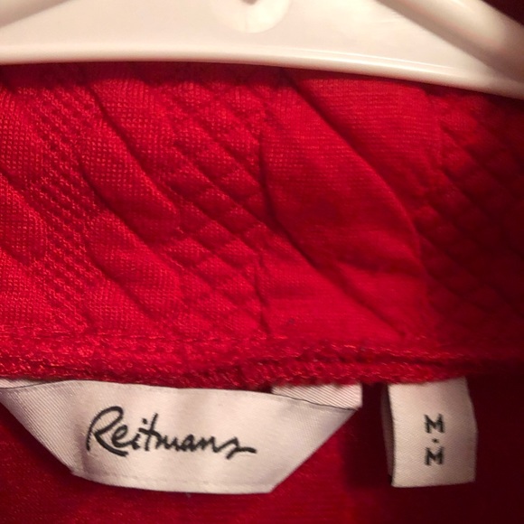 Reitmans Red Pullover Sweater - Picture 5 of 8